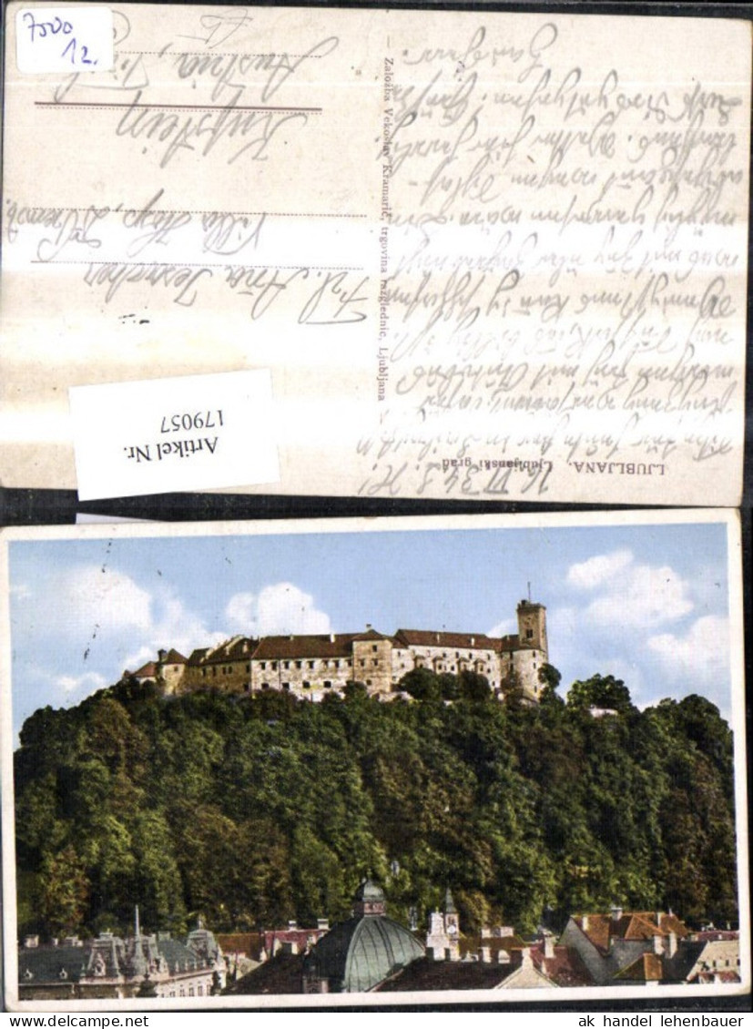 179057,Slowenien Ljubljana Laibach Ljubljanski grad