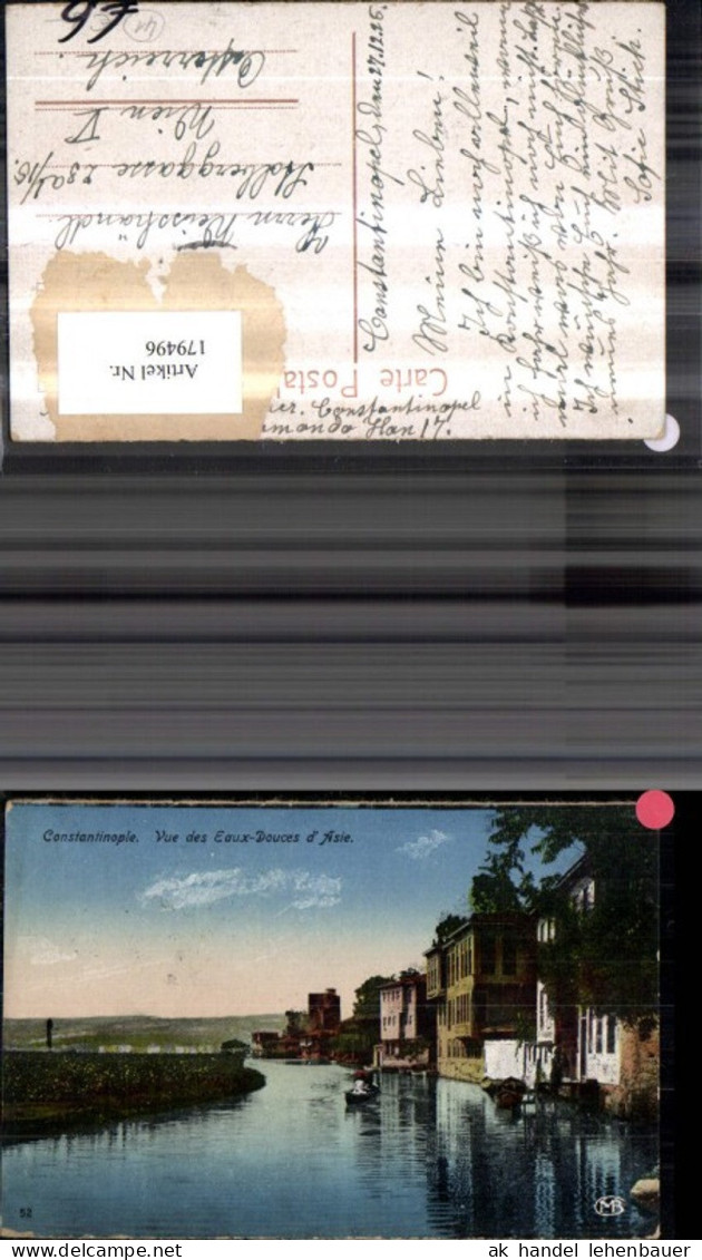 179496,Constantinople Vue des Euax Douces d Asie Konstantinopel