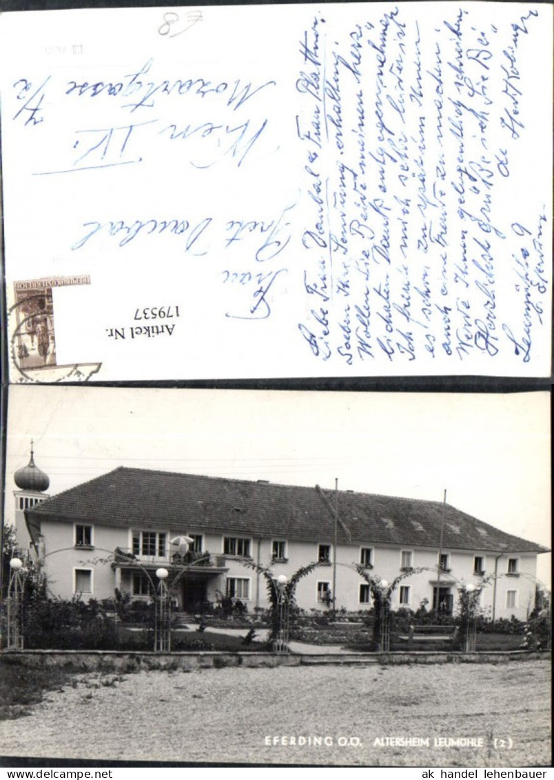 179537,Eferding Altersheim Leumühle Foto Ak