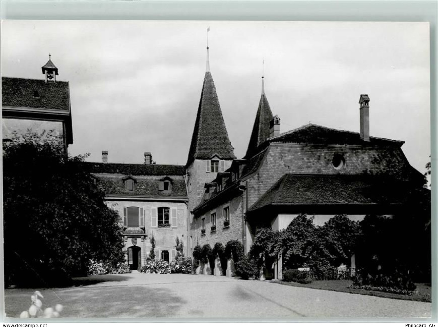 1797 Münchenwiler Villars-les-Moines 1956 Gebrauchsspuren Schloss Münche... - 10302117