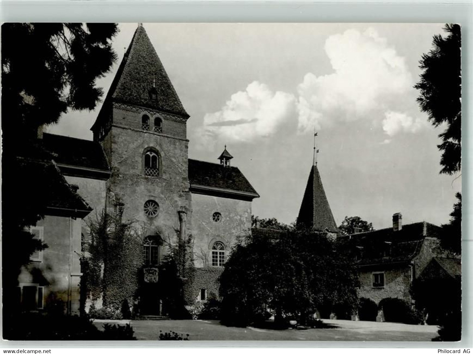 1797 Münchenwiler Villars-les-Moines Foto AK Schloss - 38022231