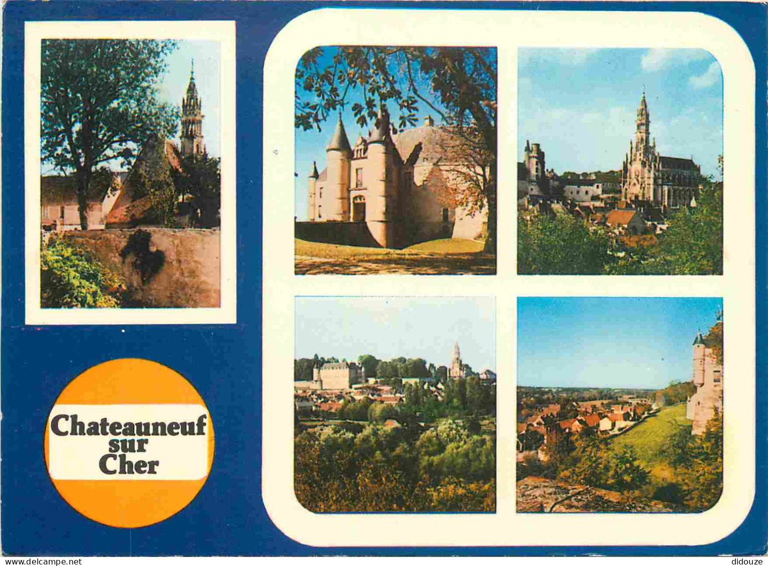 18 - Chateauneuf sur Cher - Multivues - CPM - Voir Scans Recto-Verso