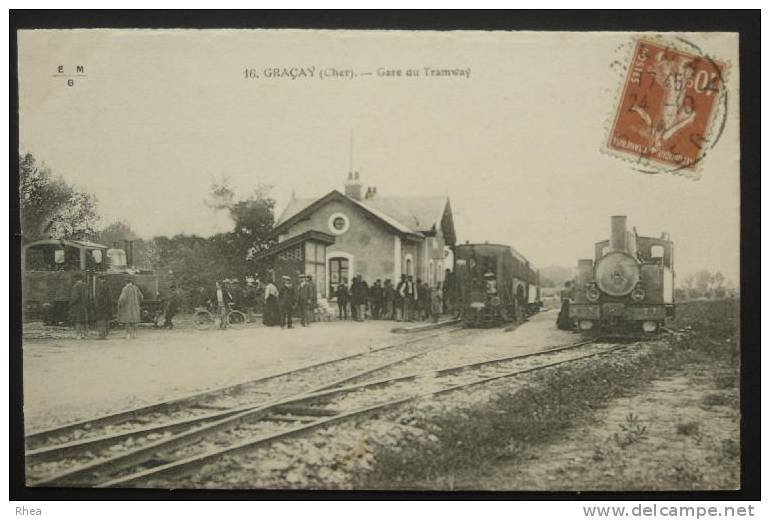 18 - GRACAY - Gare du Tramway
