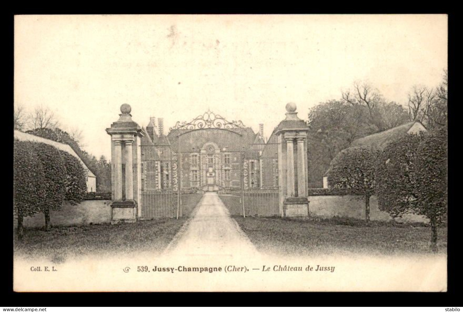 18 - JUSSY-CHAMPAGNE - LE CHATEAU DE JUSSY