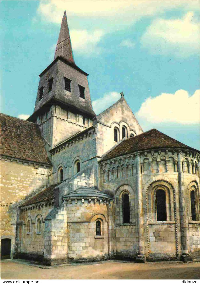 18 - Les Aix d'Angillon - L'abside de l'Eglise romane - CPM - Carte Neuve - Voir Scans Recto-Verso