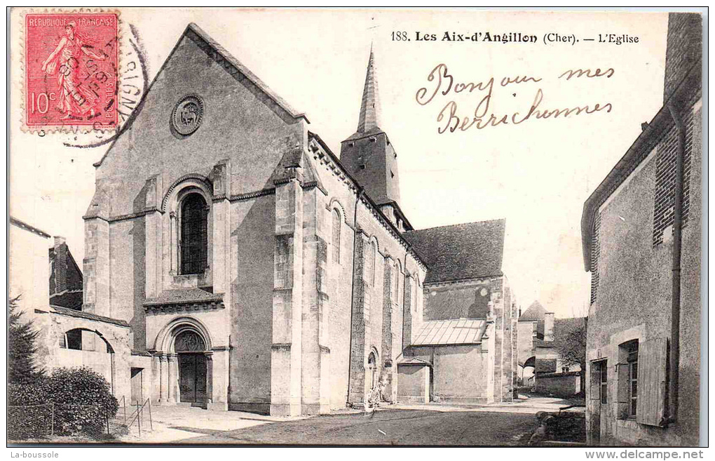 18 LES AIX D'ANGILLON - l'église
