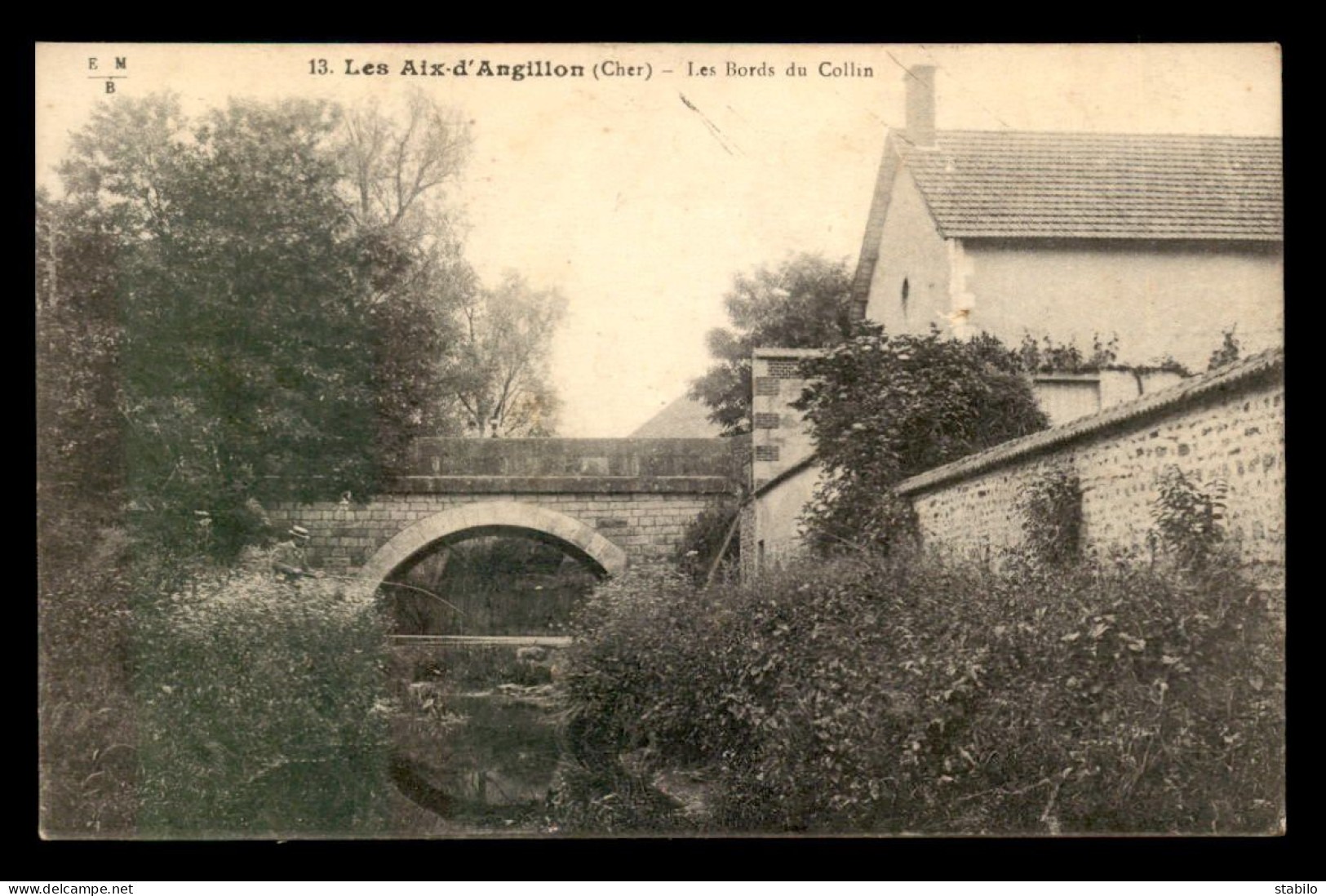 18 - LES AIX-D'ANGILLON - LES BORDS DU COLLIN