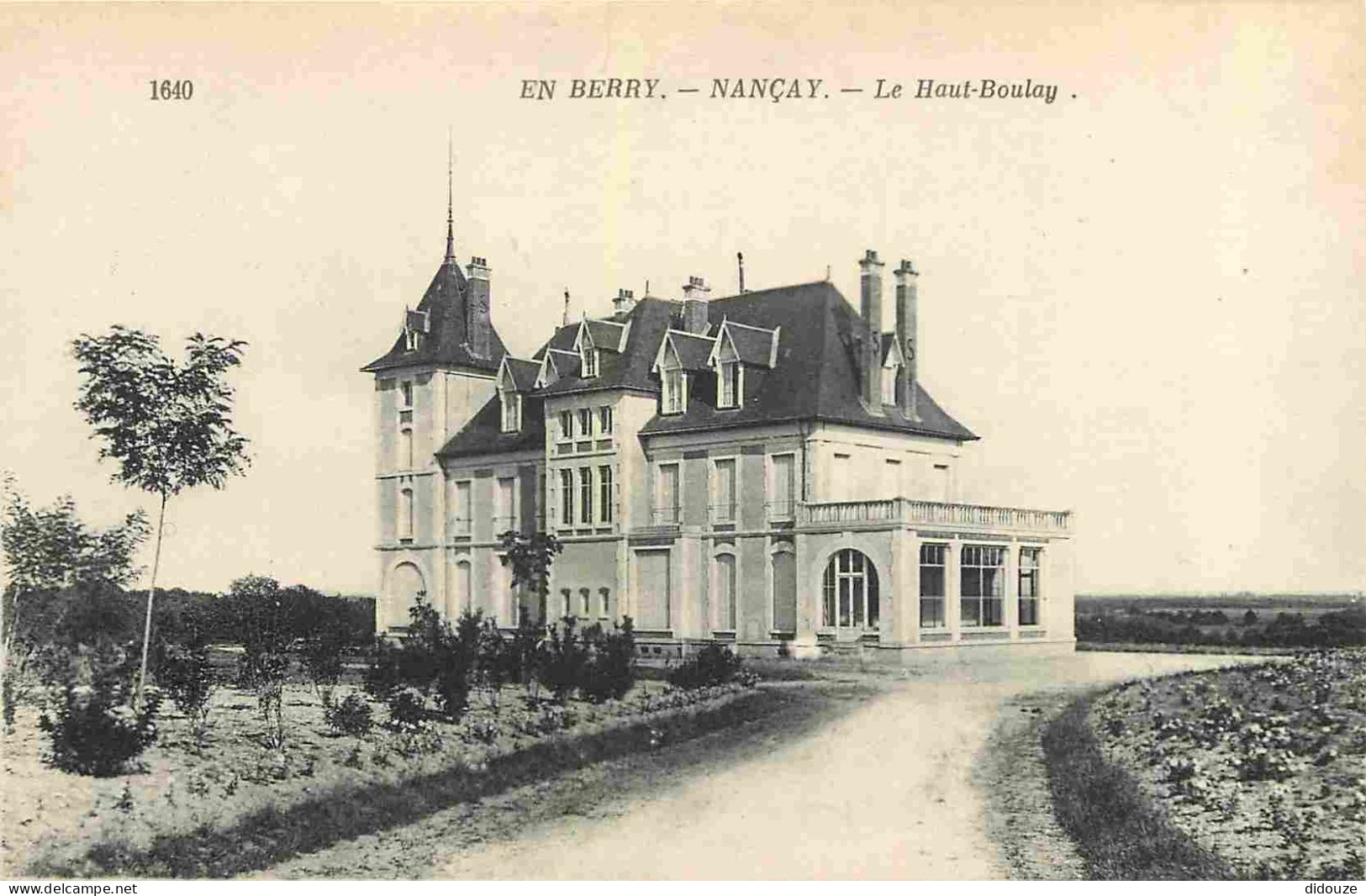 18 - Nançay - Le Haut Boulay - Château - CPA - Voir Scans Recto-Verso