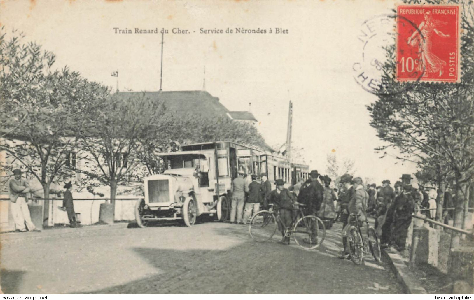 18  Nerondes  l'autobus   train Renard