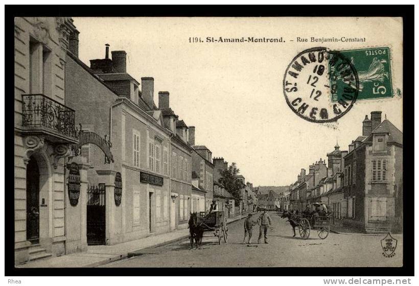 18 Saint-Amand-Montrond attelage cheval D18D K18197K C18197C RH080425