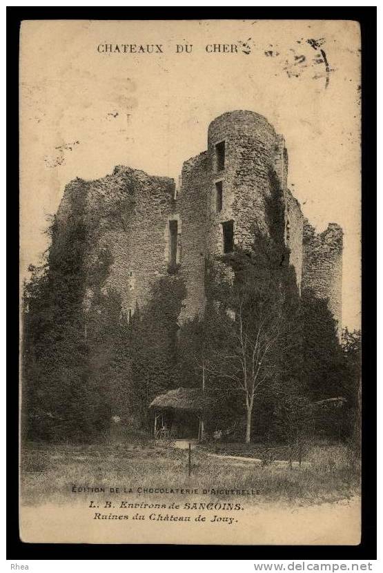 18 Sancoins chateau ruine D18D K18242K C18242C RH080404