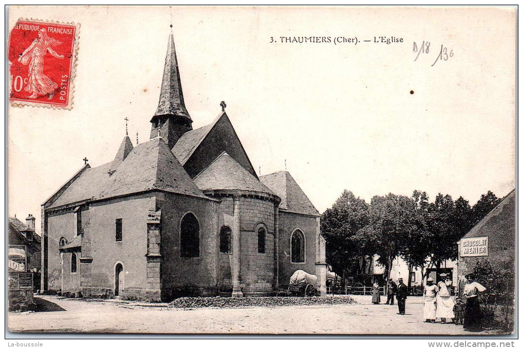 18 THAUMIERS - l'église