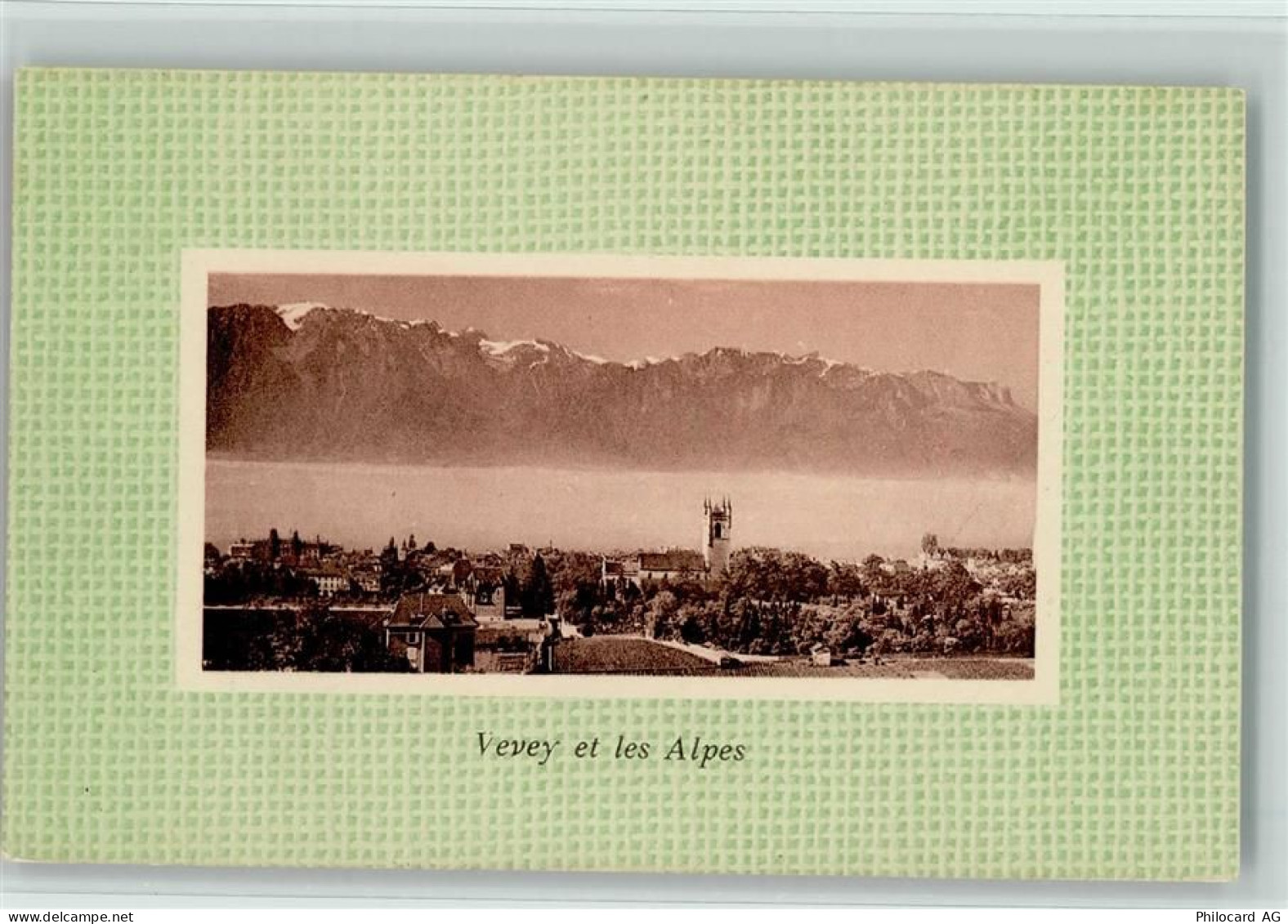 1800 Vevey Passepartout Vevey et les Alpes - 10156857