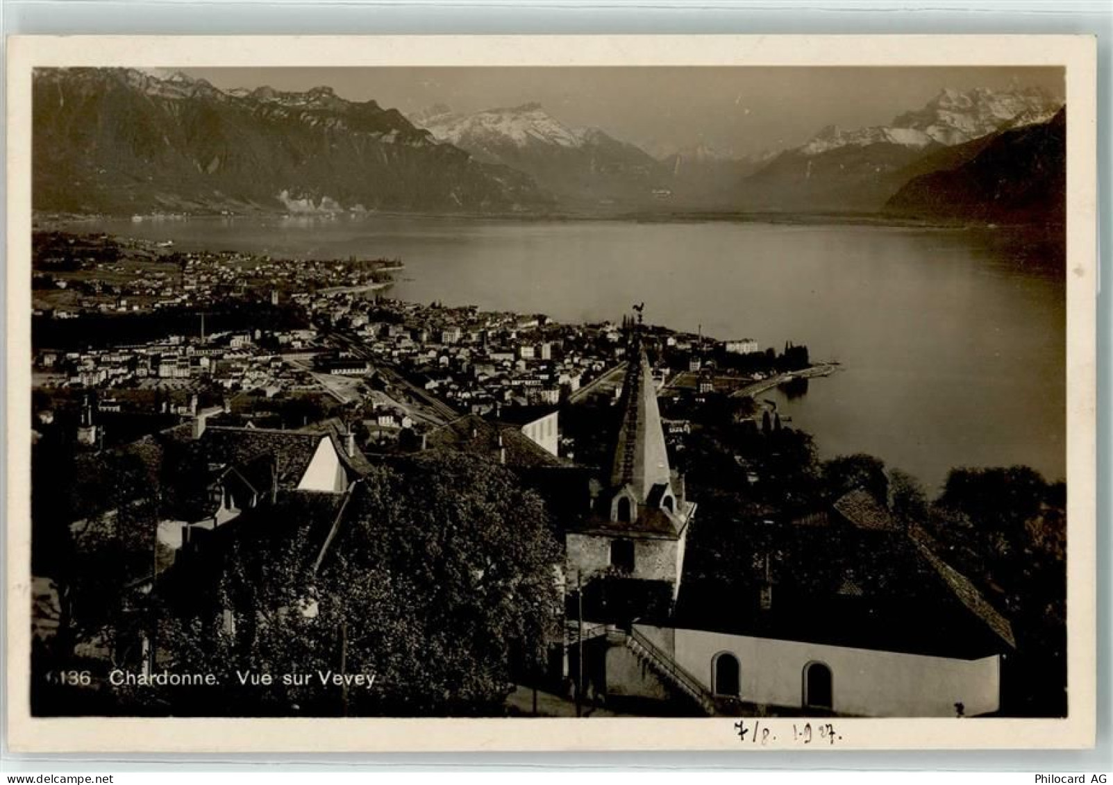 1803 Chardonne - Vue sur Vevey - 10607595