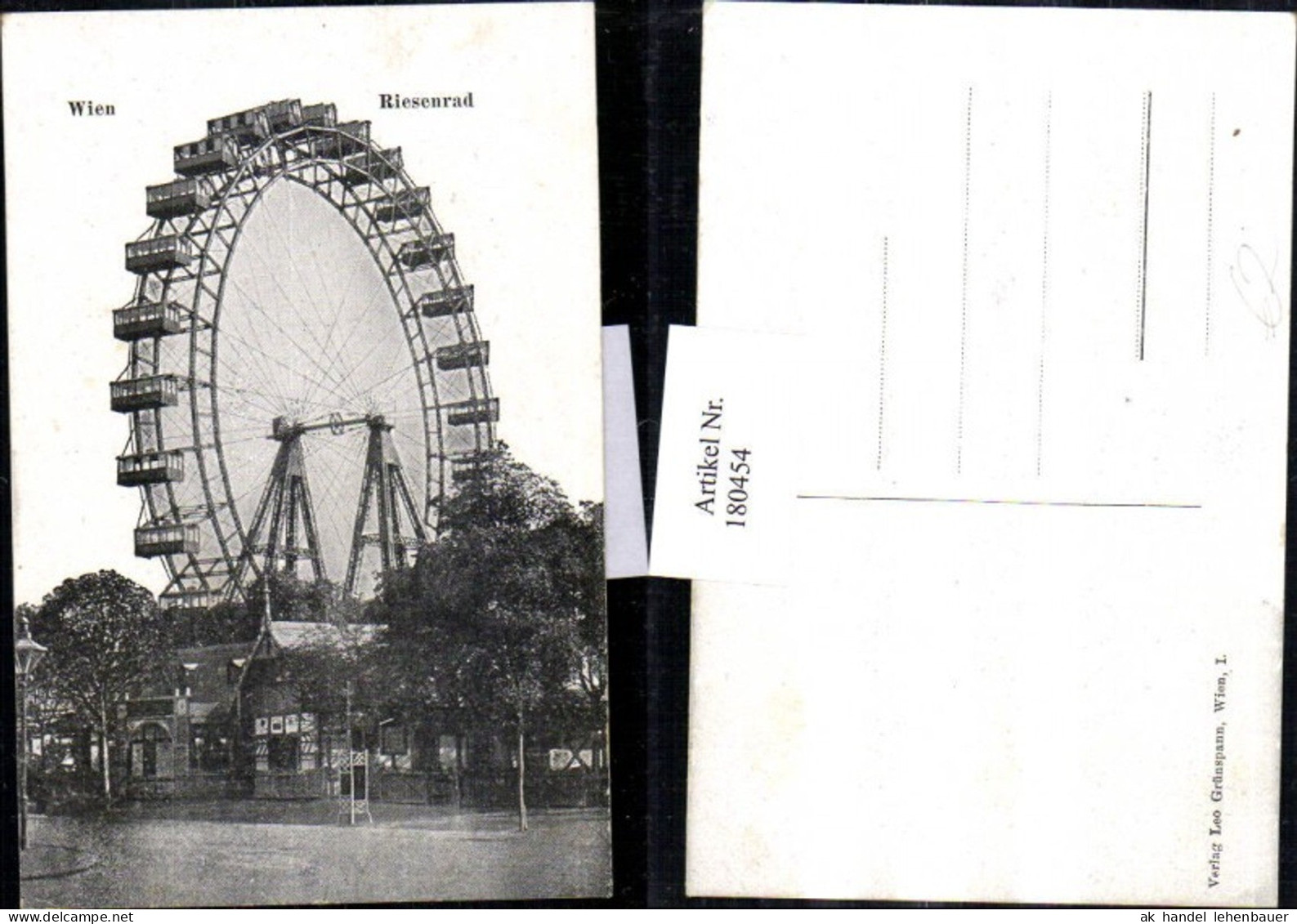 180454,Wien 2 Riesenrad Prater