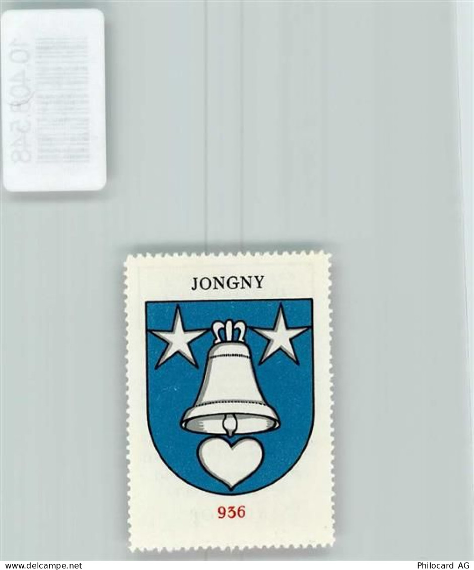 1805 Jongny - Vignette Wappen Kaffee Hag ca 1920-1940 Glocke Herz Stern... - 10408548