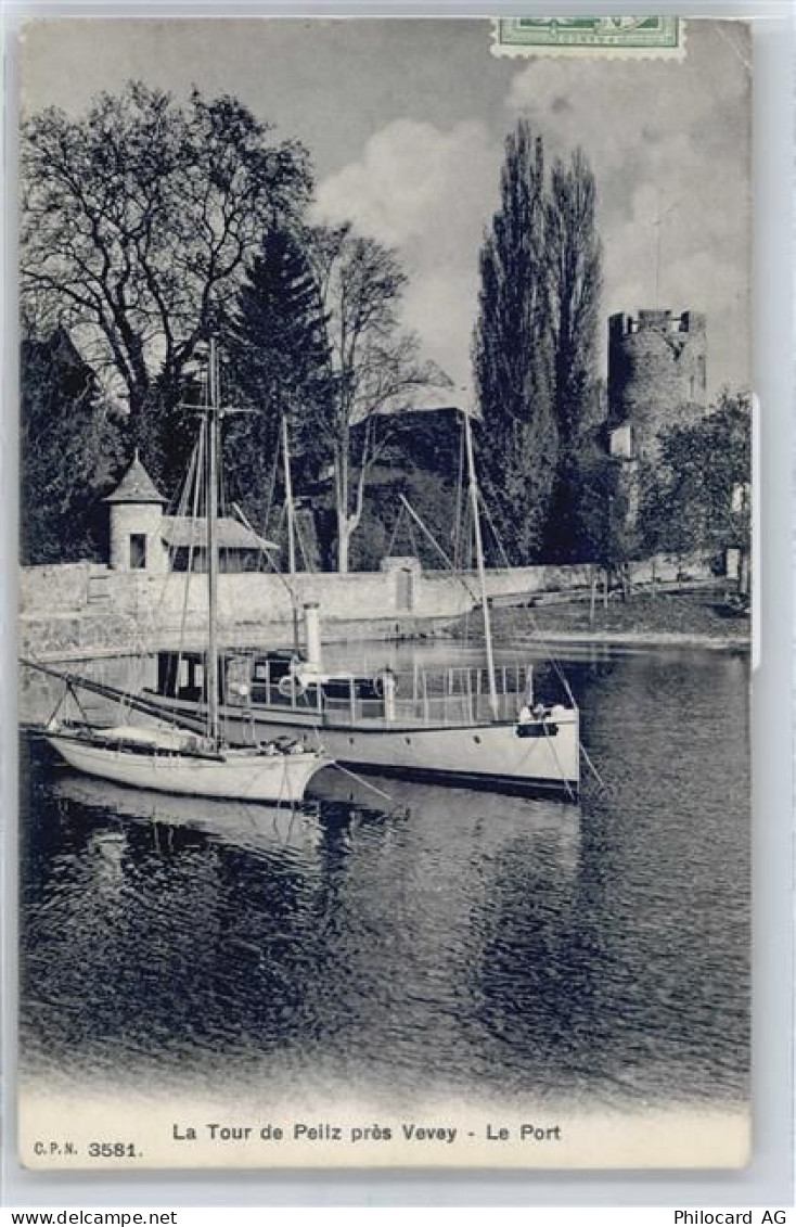 1814 La Tour-de-Peilz Burier - Hafen - 50666357