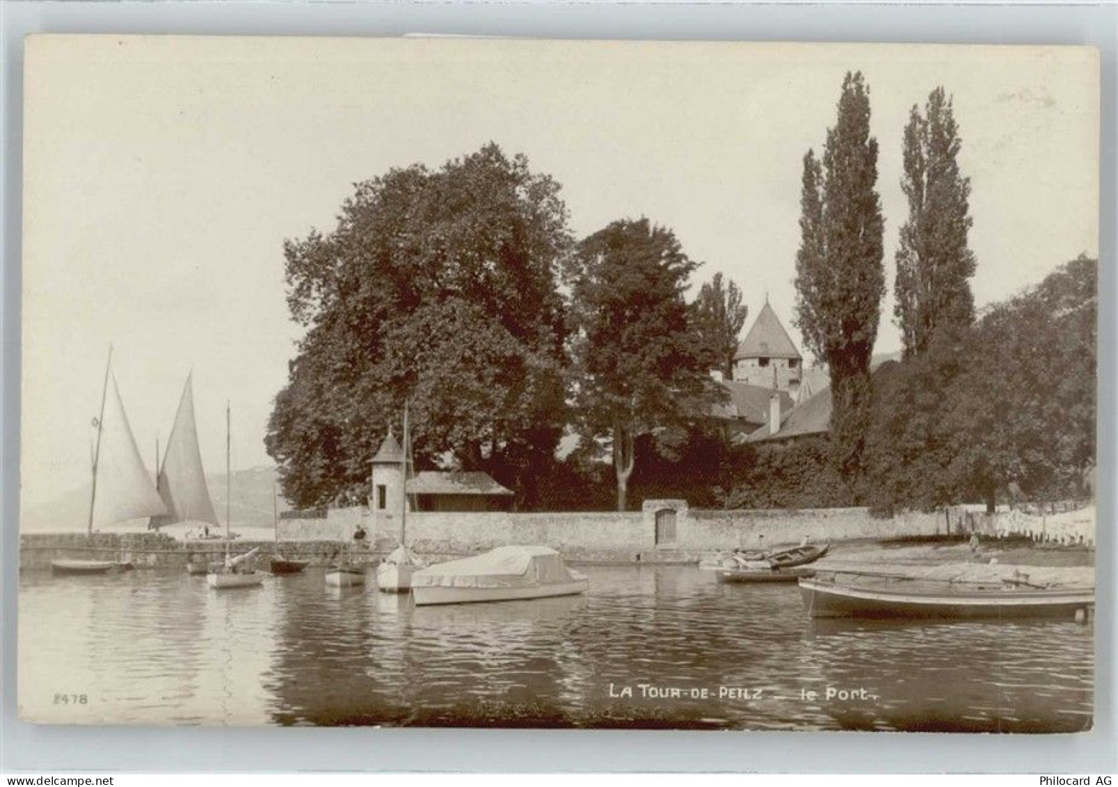 1814 La Tour-de-Peilz Burier - Hafen AKU2 - 50574420