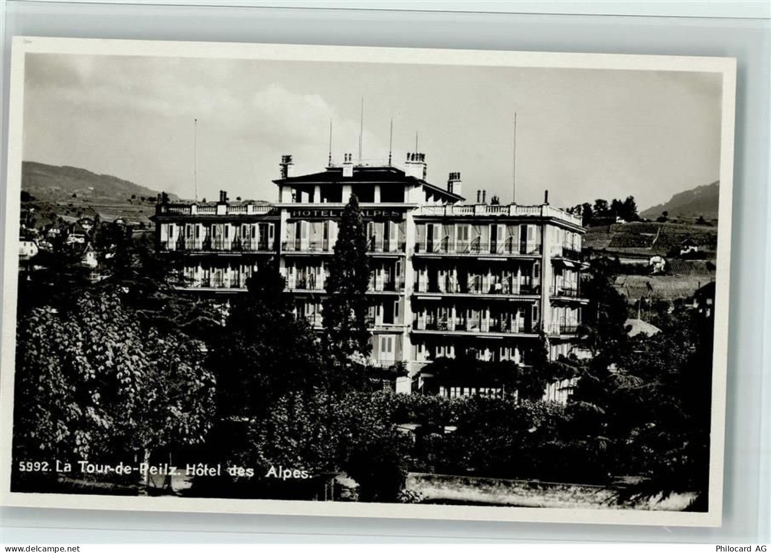 1814 La Tour-de-Peilz - Hôtel des Alpes - 12112708
