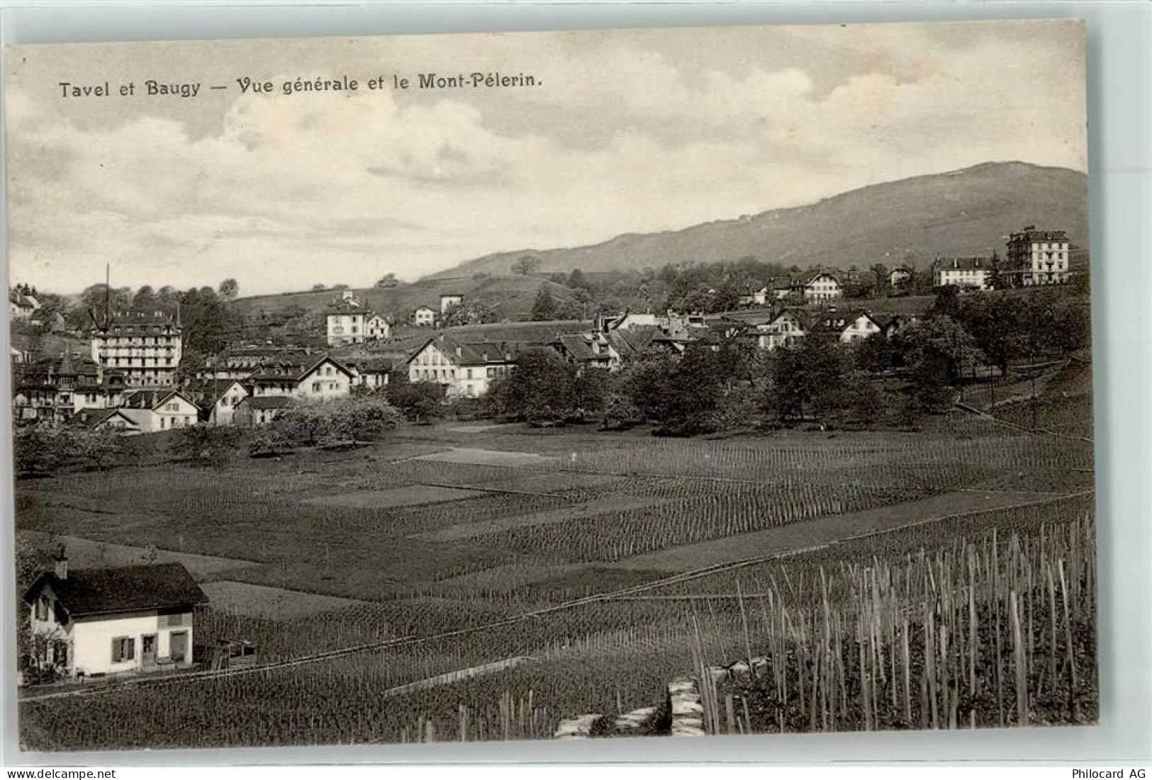 1815 Clarens 1911 - Tavel et Baugy et le Mont Pelerin - 13913413