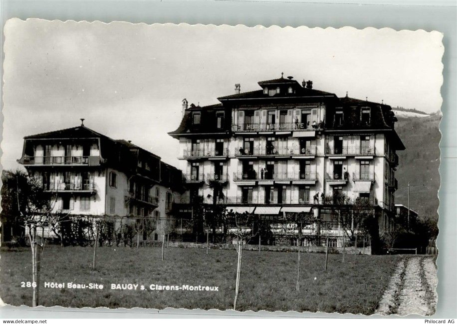 1815 Clarens Foto AK Baugy Hotel Beau-Site - 38216621