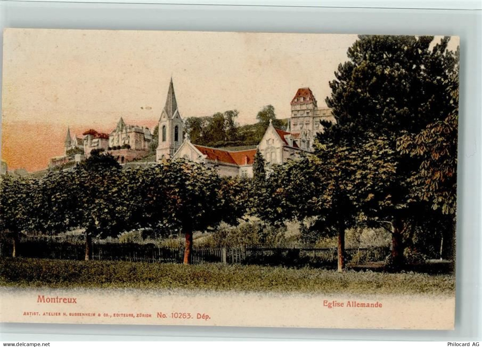 1820 Montreux - Eglise Allemande Montreux - 12112203