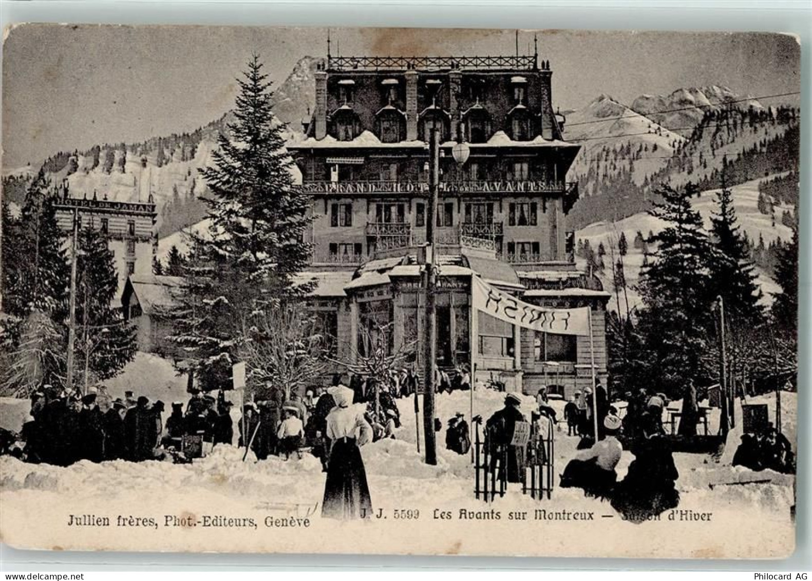 1820 Montreux - Les Avants sur Montreux Saison dHiver Winter - 13125111