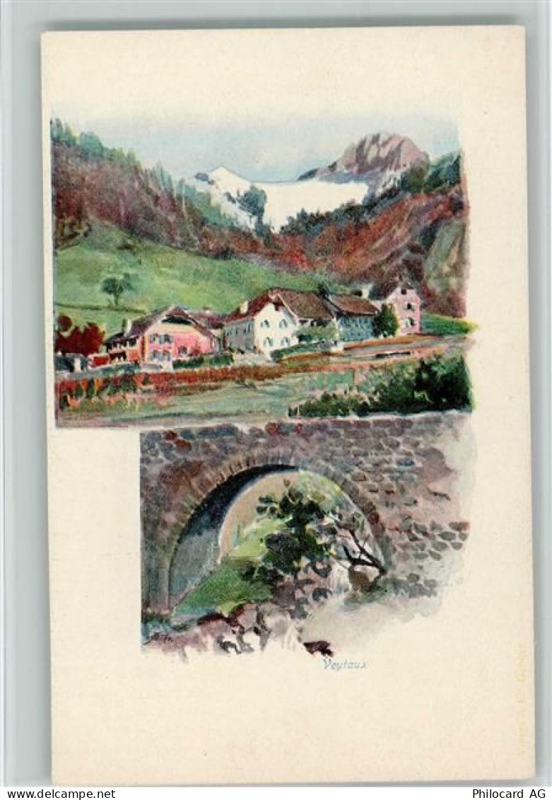 1820 Veytaux 1898 Künstlerkarte sehr gute Erhaltung AK - 13213554