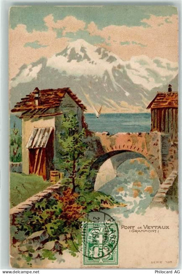 1820 Veytaux 1905 - Pont - 10605287