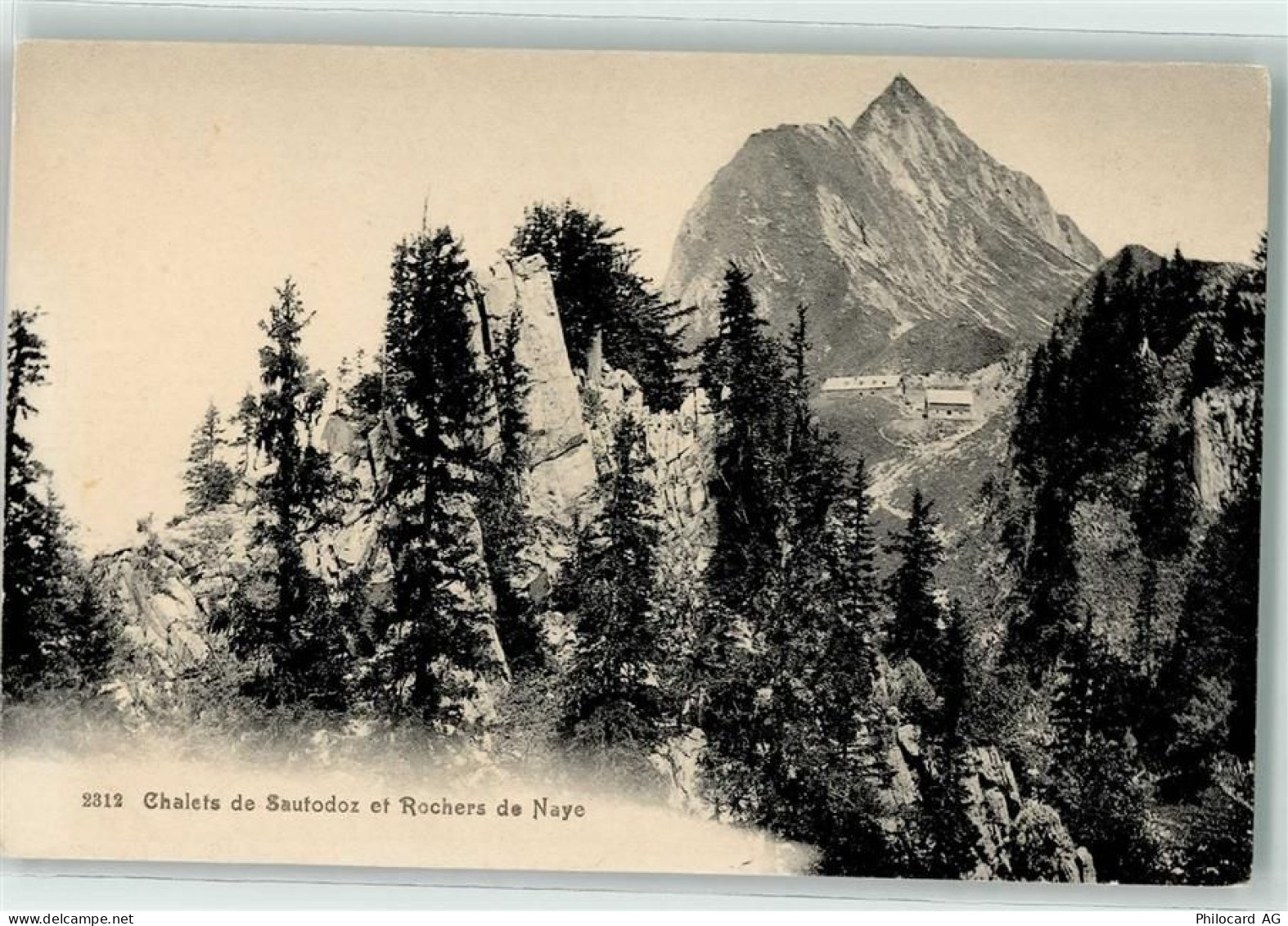 1820 Veytaux - Chalets de Sautodoz Rochers de Naye - 10589512