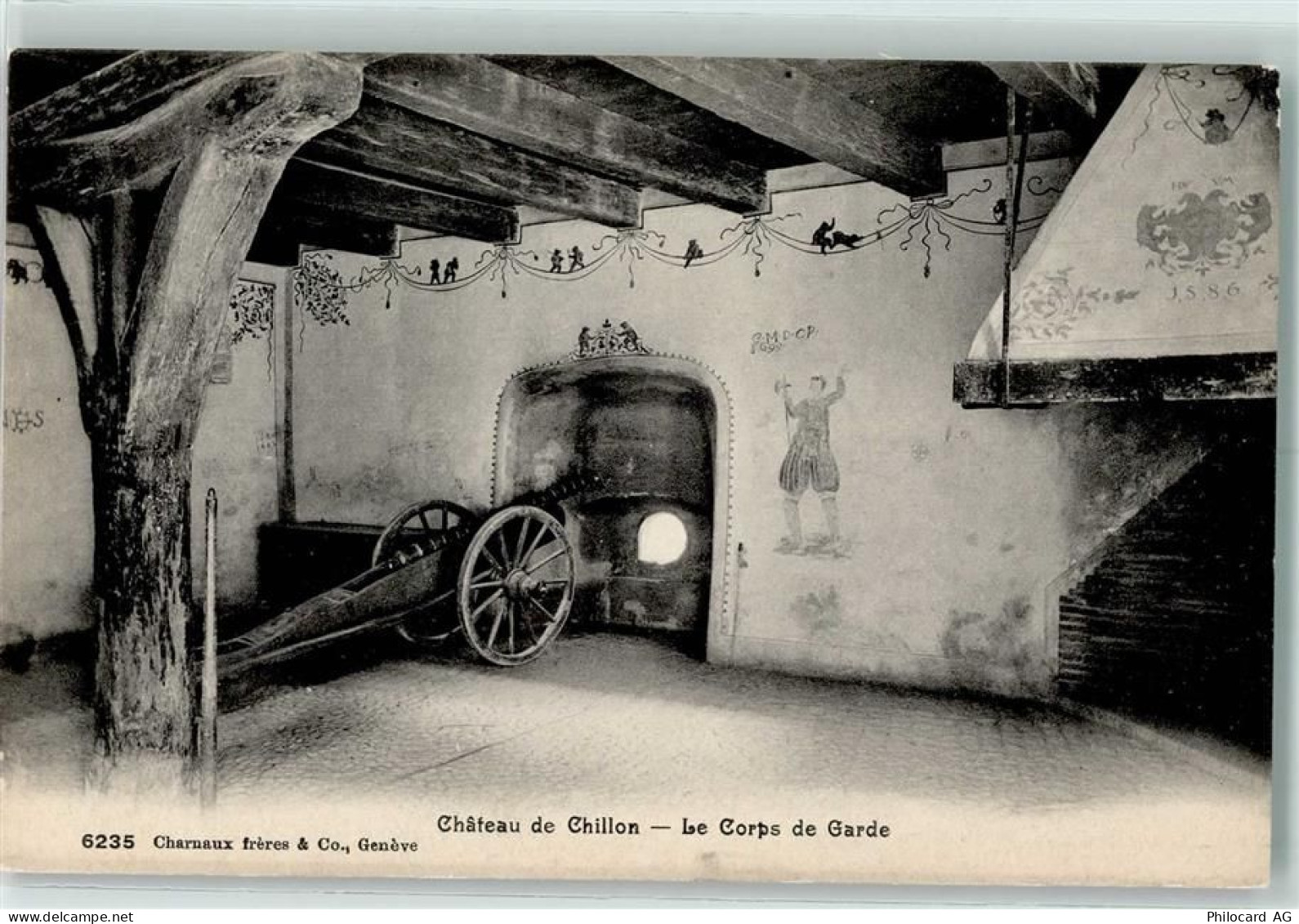 1820 Veytaux - Château Chillon le Corps de Garde - 10309732