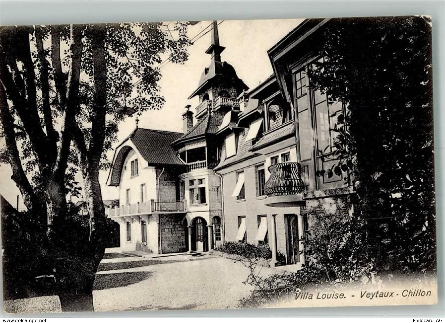 1820 Veytaux Foto AK Pension Villa Louise - 13568240