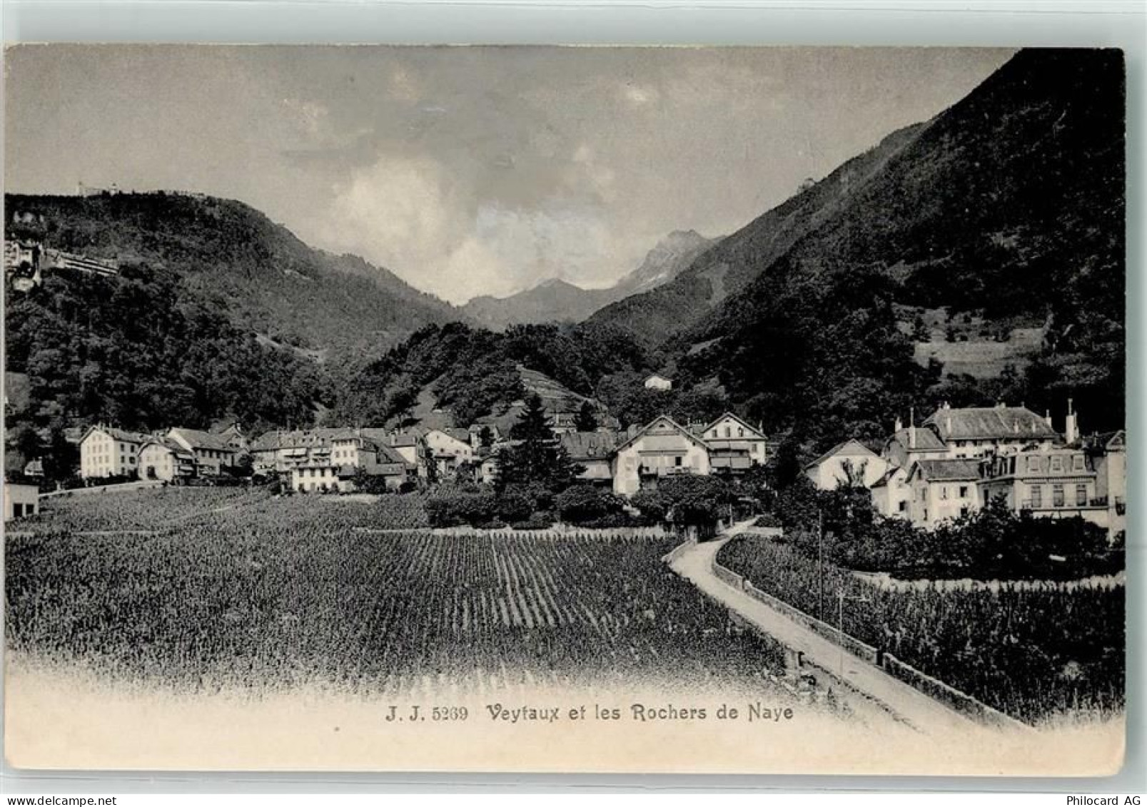 1820 Veytaux Gebrauchsspuren les Rochers de Naye - 10645420