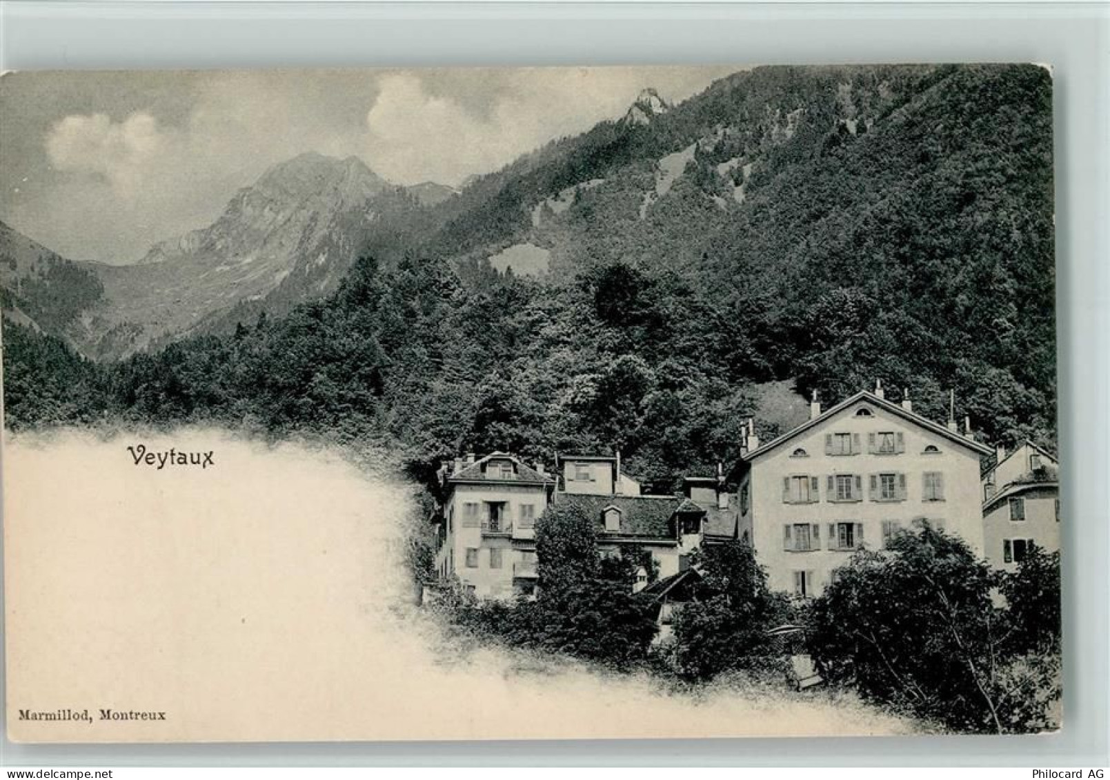 1820 Veytaux - Teilansicht, 1898 gute Erhaltung AK - 13079177