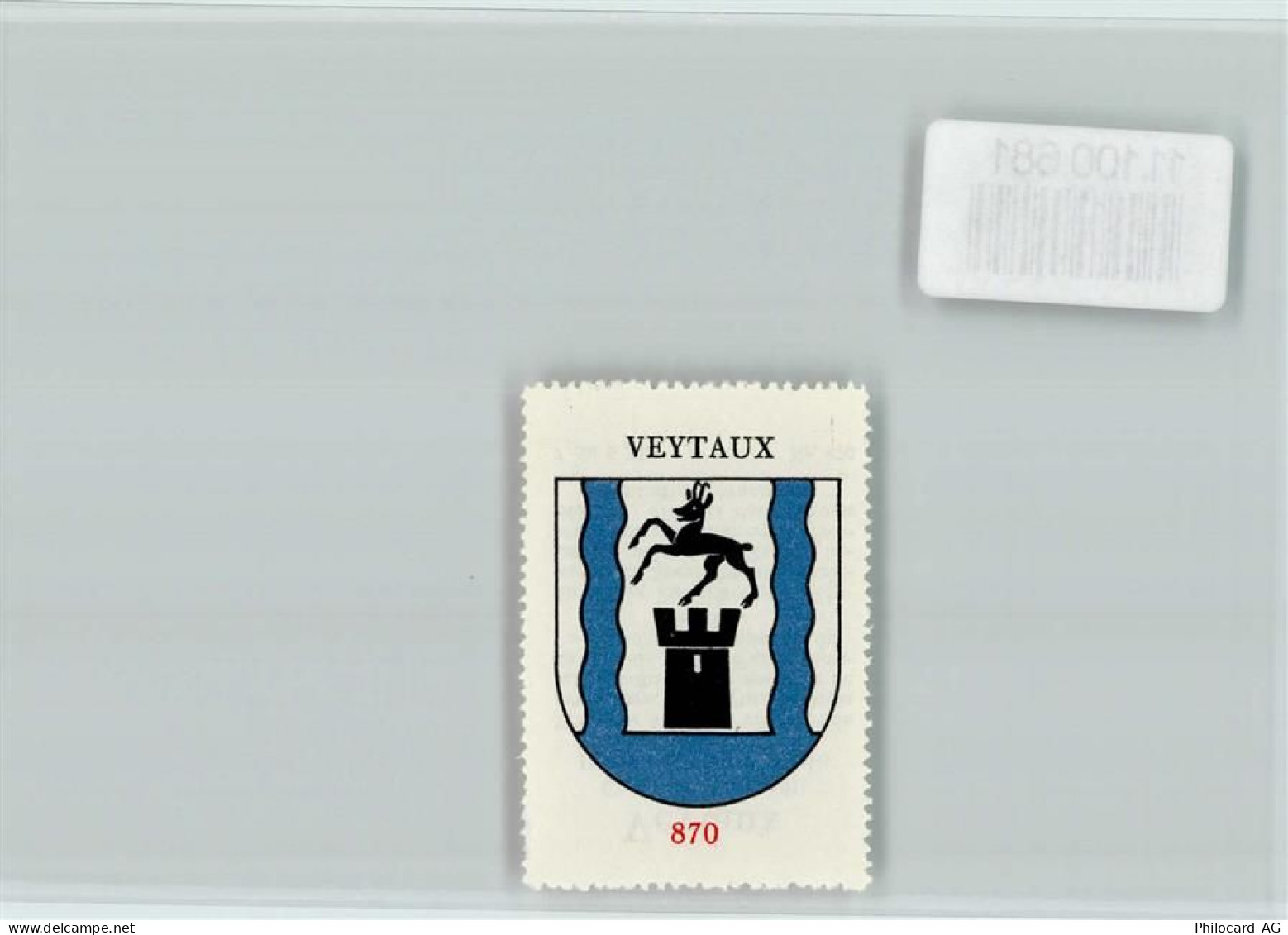 1820 Veytaux - Vignette Wappen Kaffee Hag ca 1920-1940 Veytaux - 11100681