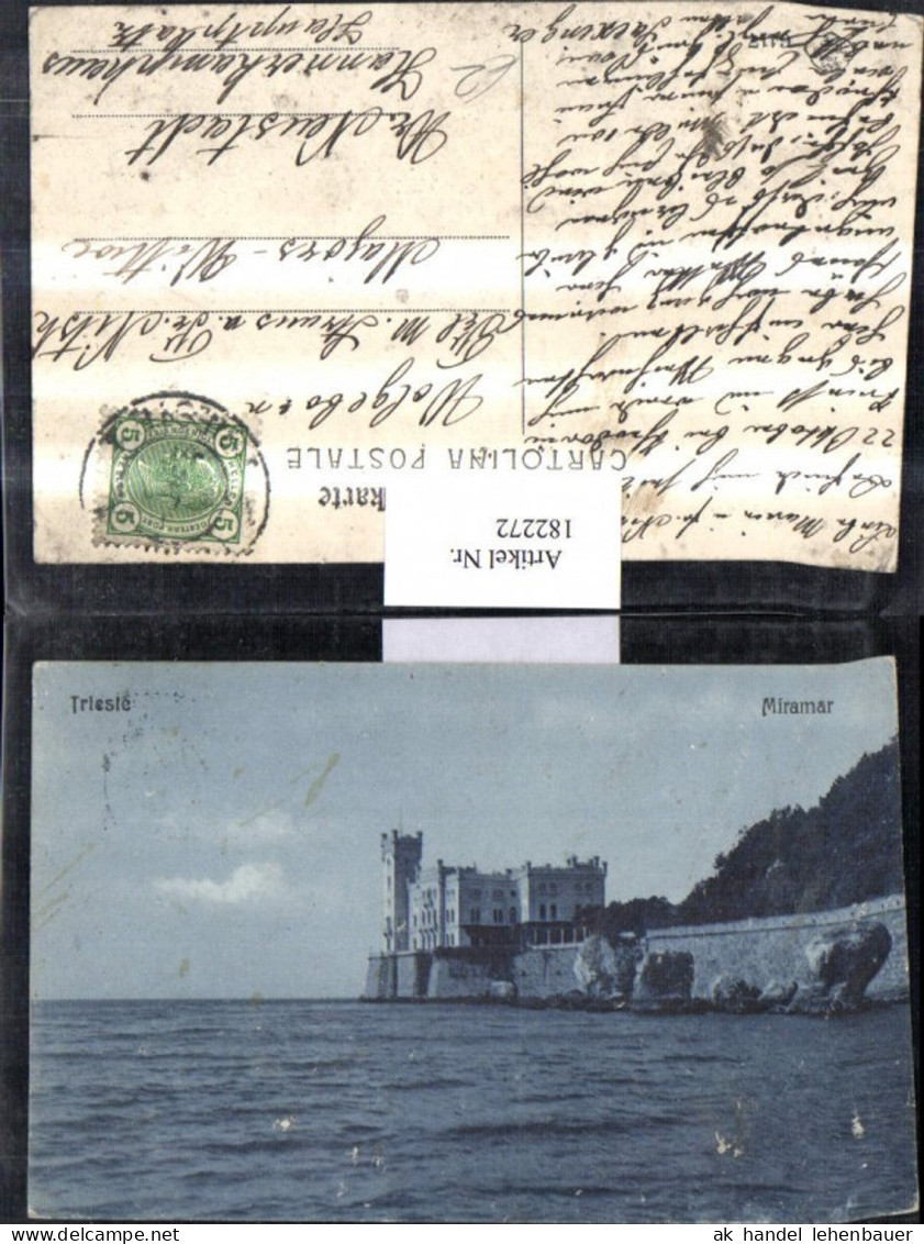 182272,Friuli-Venezia-Giulia Trieste Miramar Schloss