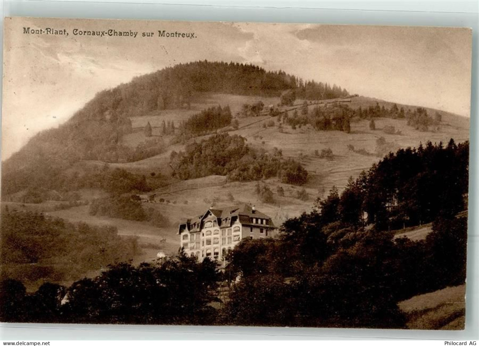 1832 Cornaux VD Montreux 1912 - Mont Riant - 10645040