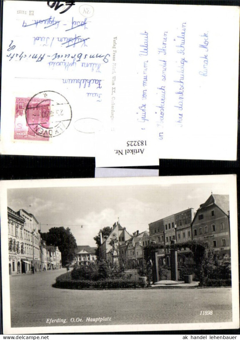 183225,Eferding Hauptplatz Ortsansicht