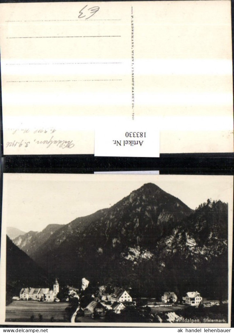 183330,Wildalpen Totale