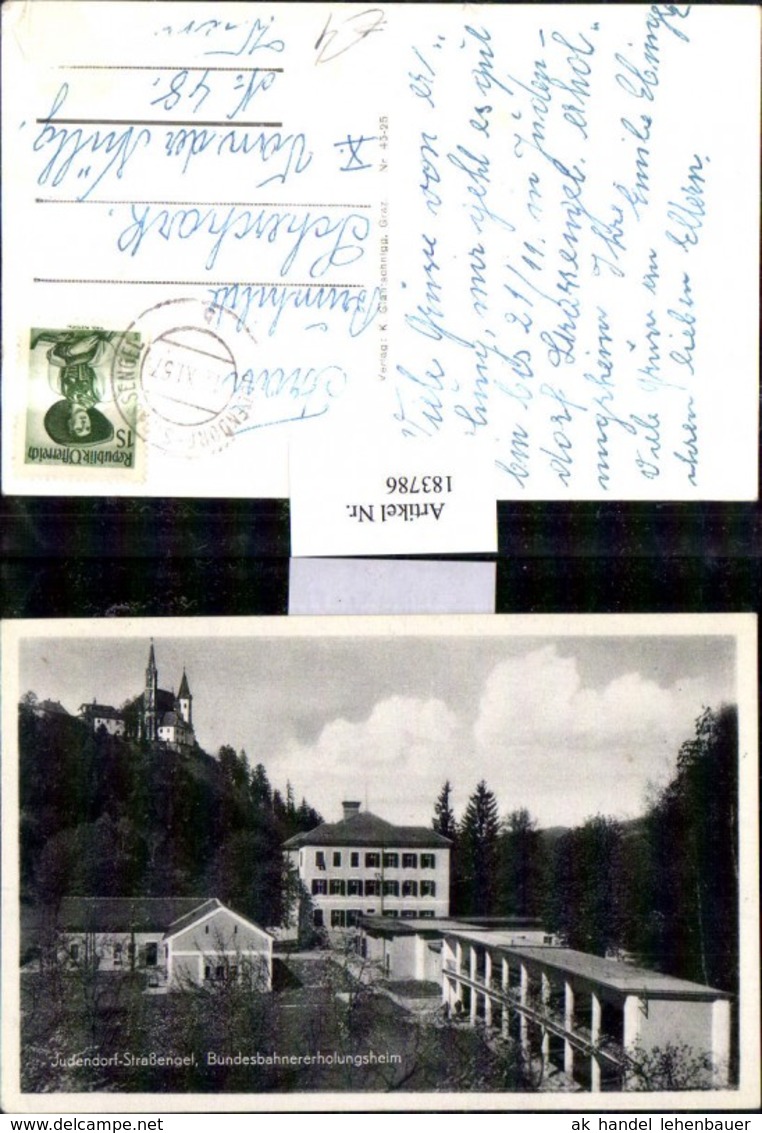 183786,Judendorf Stra&szlig;engel Bundesbahnerholungsheim