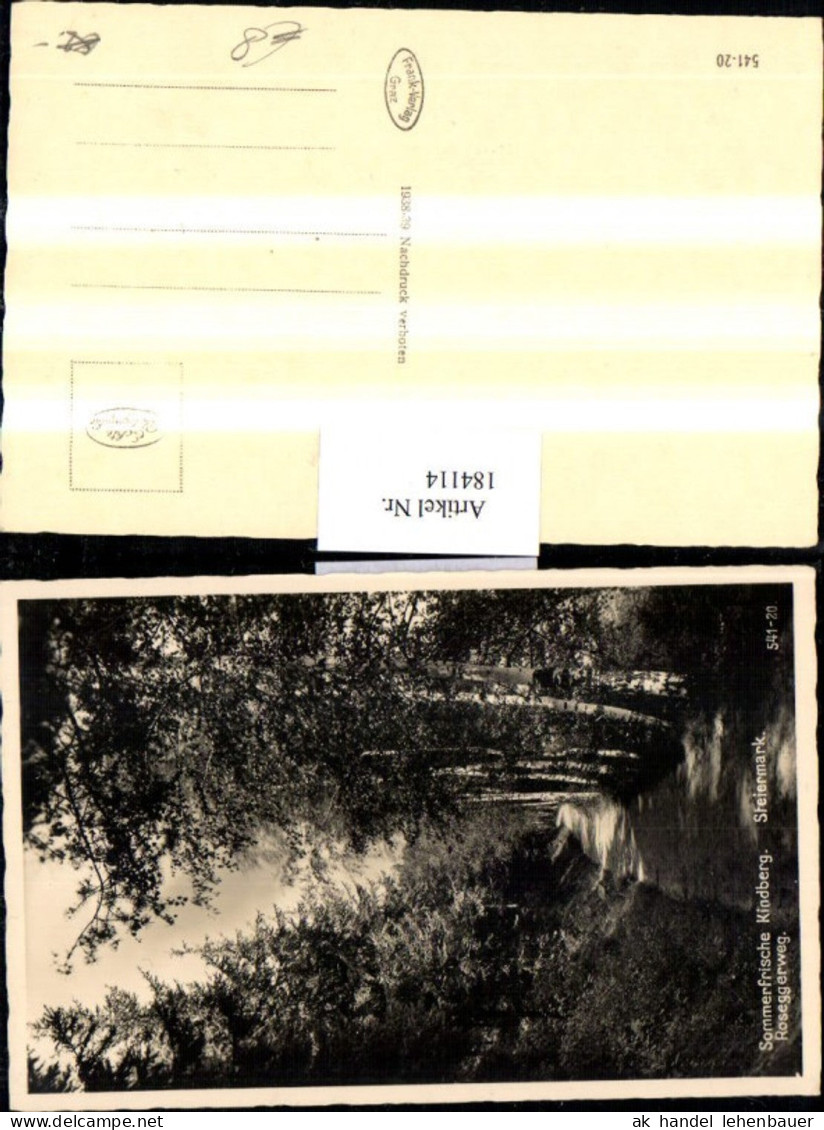 184114,Kindberg Roseggerweg Weg