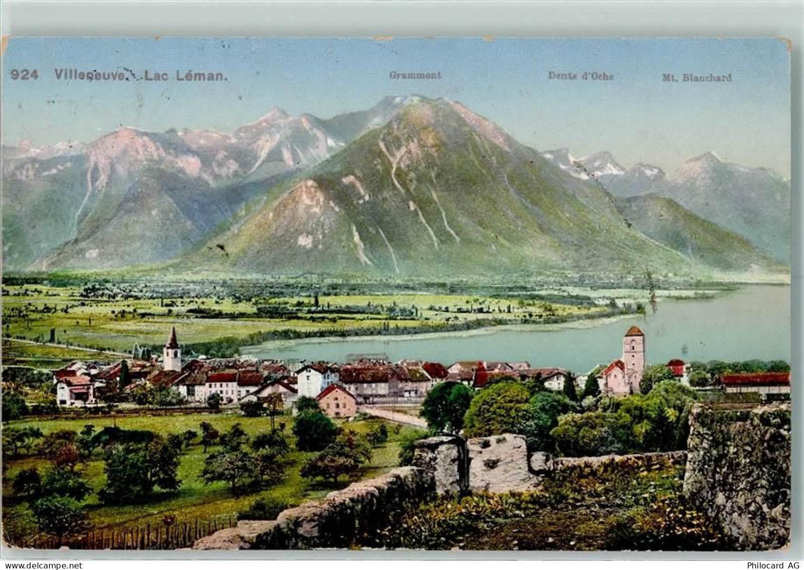 1844 Villeneuve VD - Grammont Dents dOche - 10305436