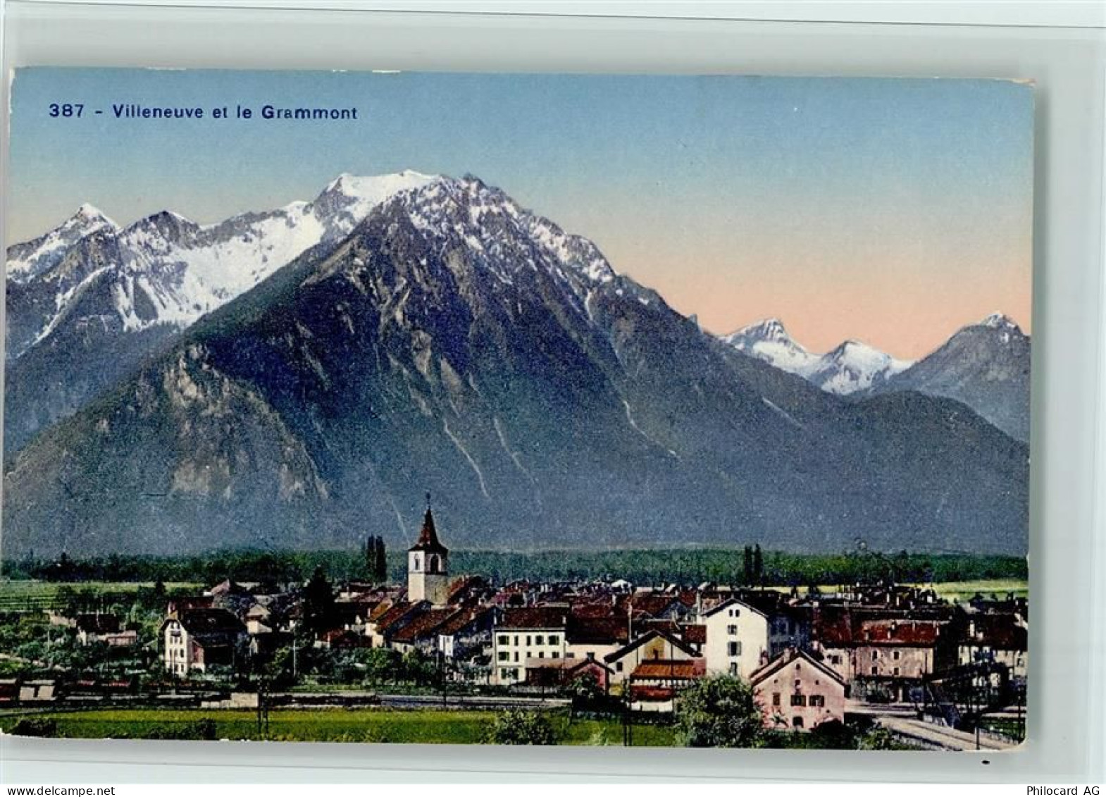 1844 Villeneuve VD - Le Grammont - 12112713