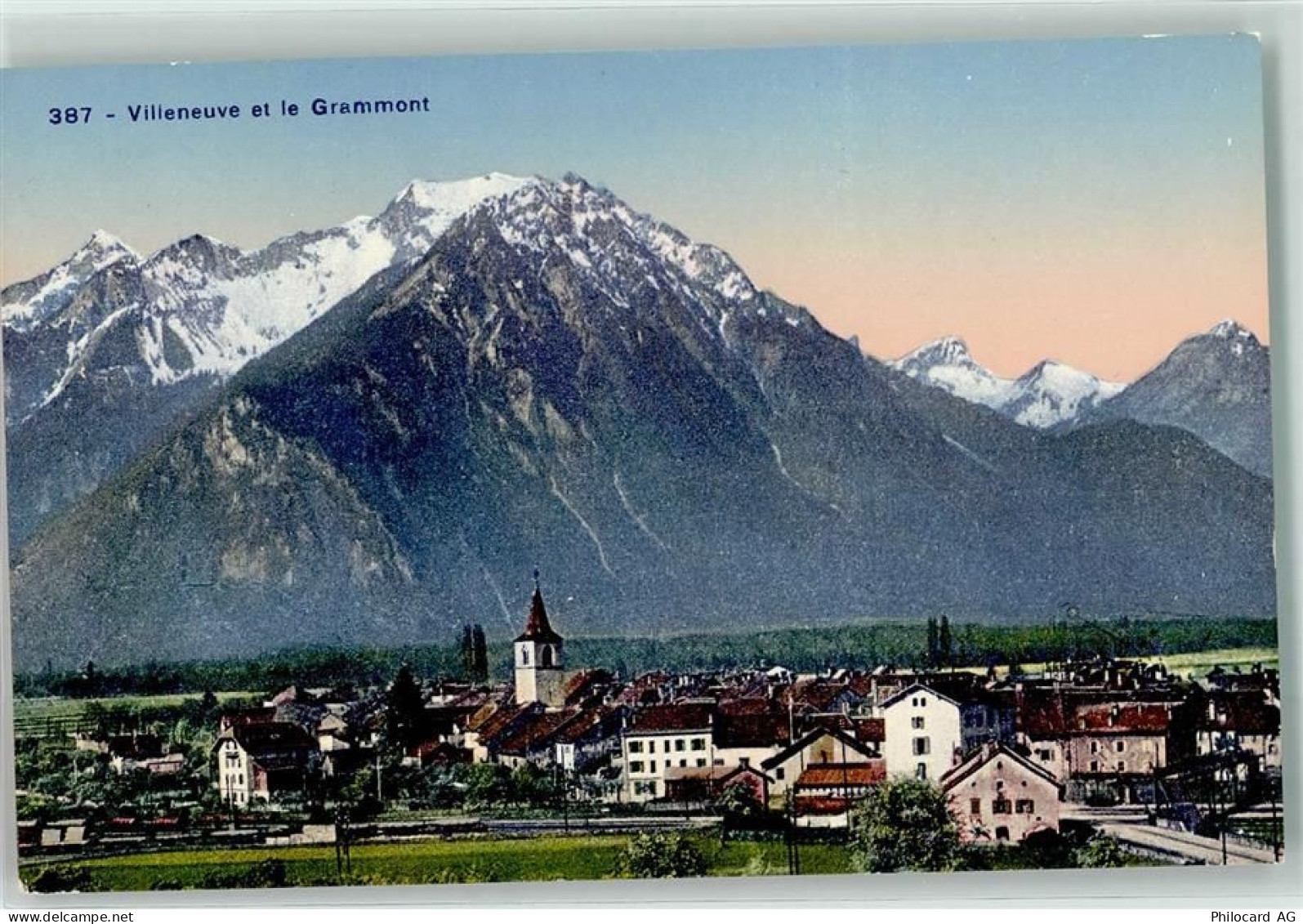 1844 Villeneuve VD - Le Grammont - 39372172