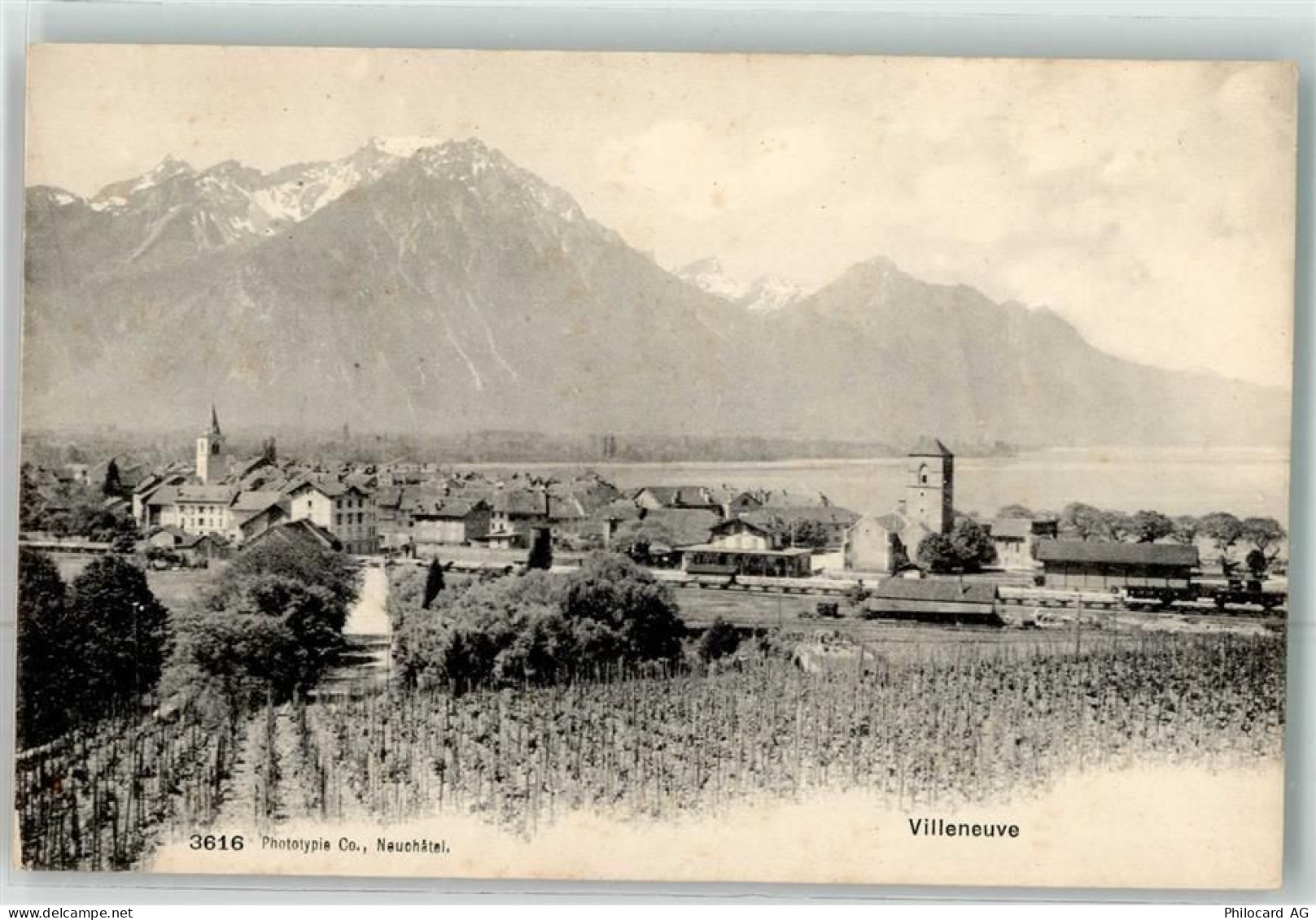 1844 Villeneuve VD Lithographie - 10645126