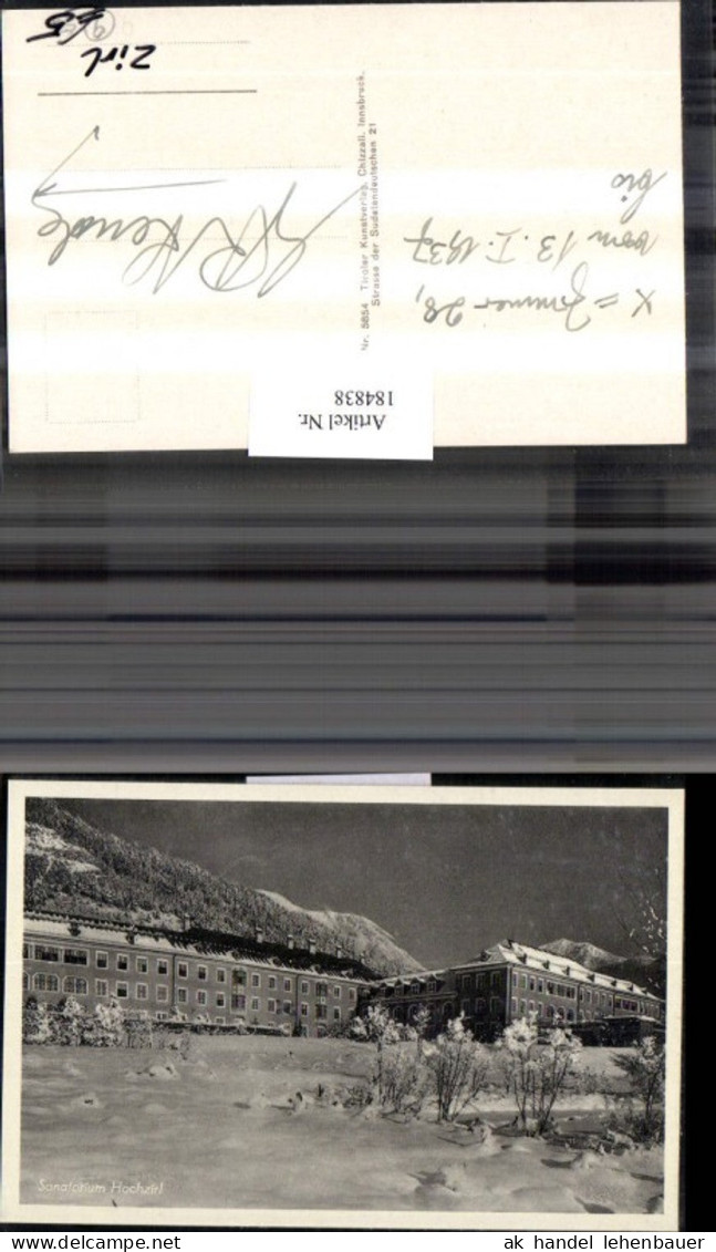 184838,Zirl Sanatorium Hochzirl
