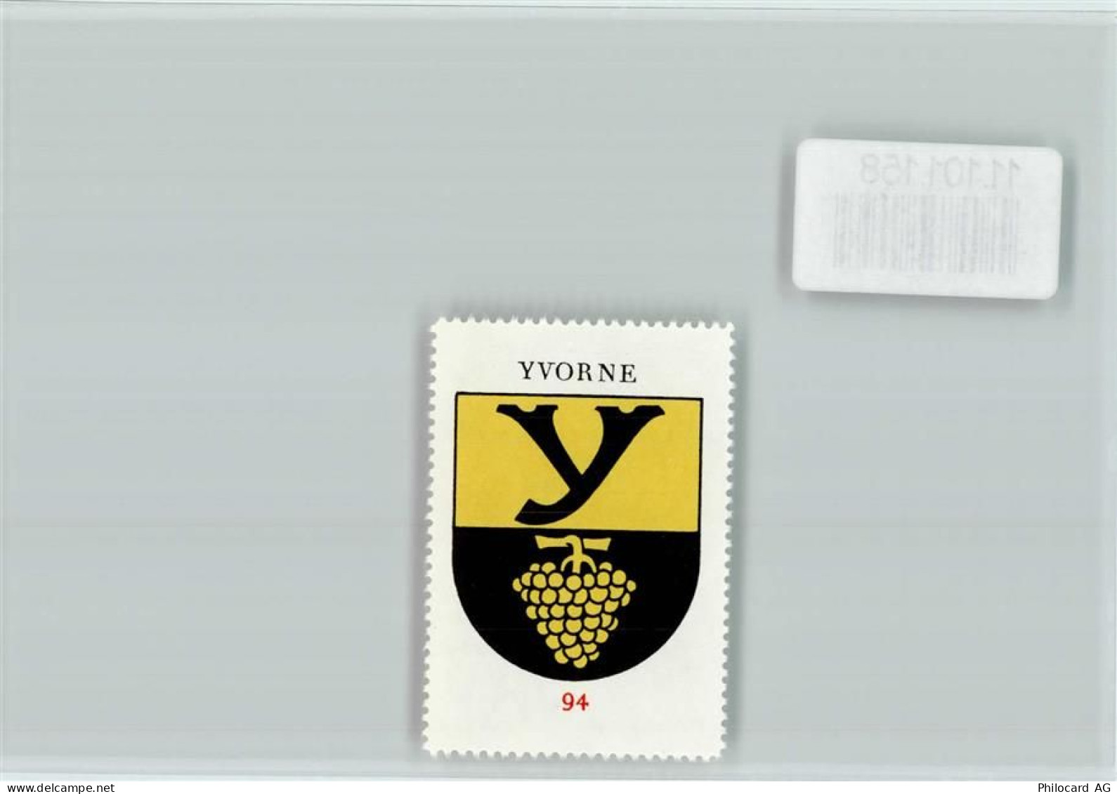 1853 Yvorne - Vignette Wappen Kaffee Hag ca 1920-1940 Yvorne - 11101158