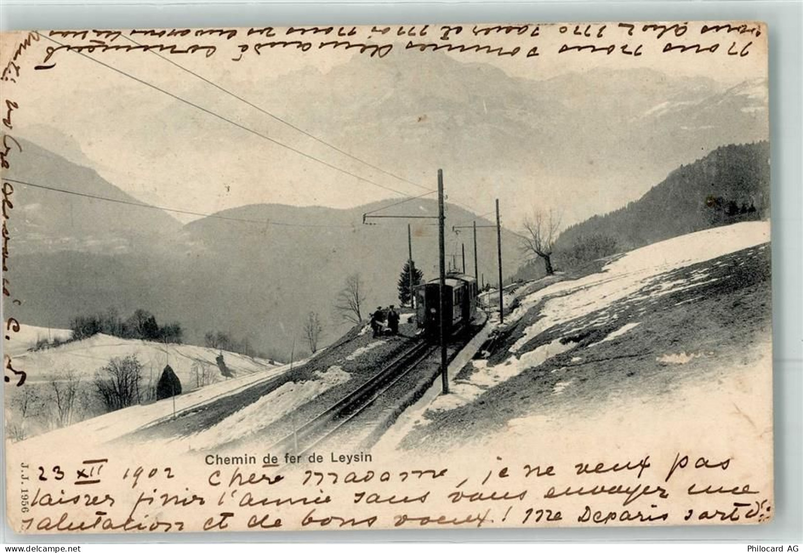 1854 Leysin 1902 - Bergbahn Leysin - 10643732
