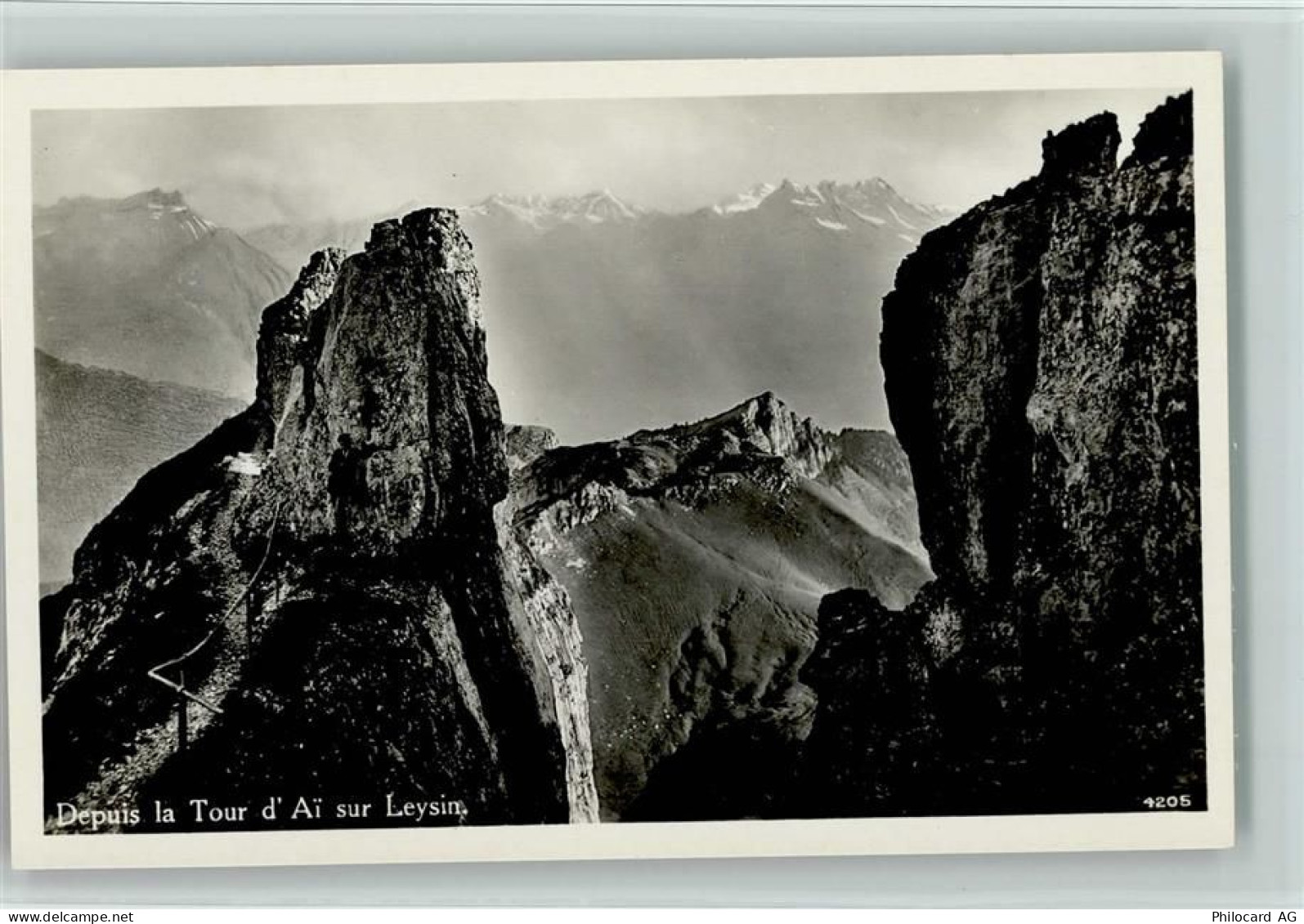 1854 Leysin - Depuis la Tour dAi sur Leysin - 11056317