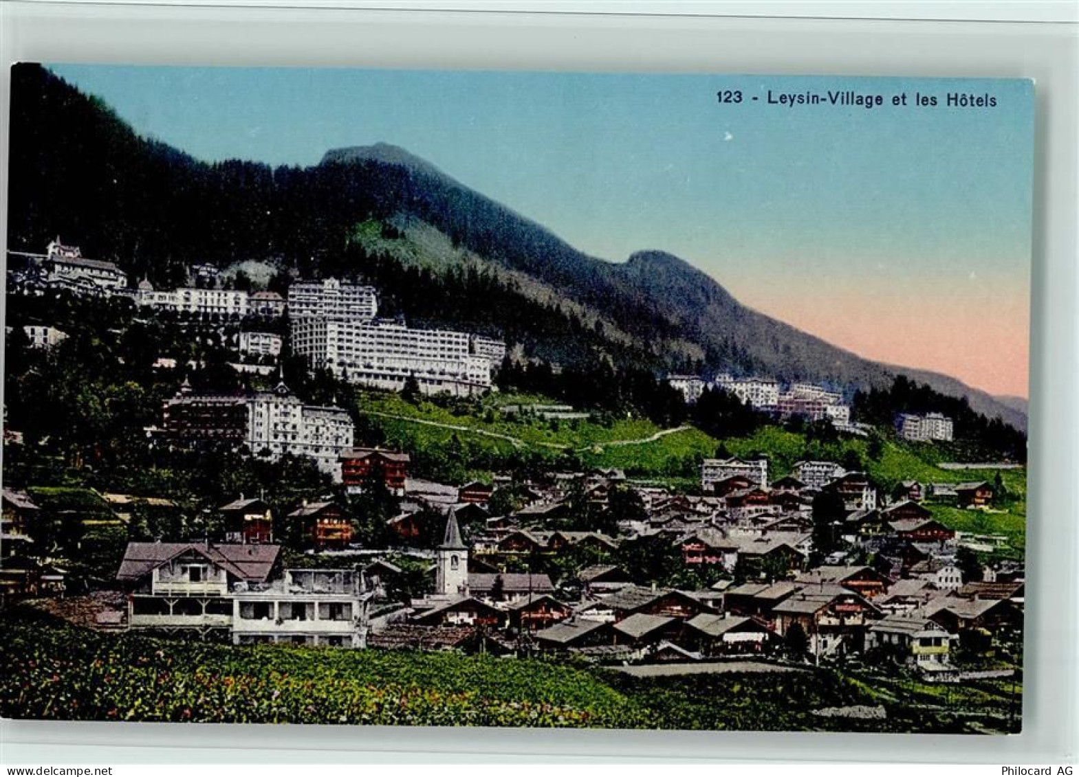 1854 Leysin - Leysin-Village et les Hôtels - 12112259